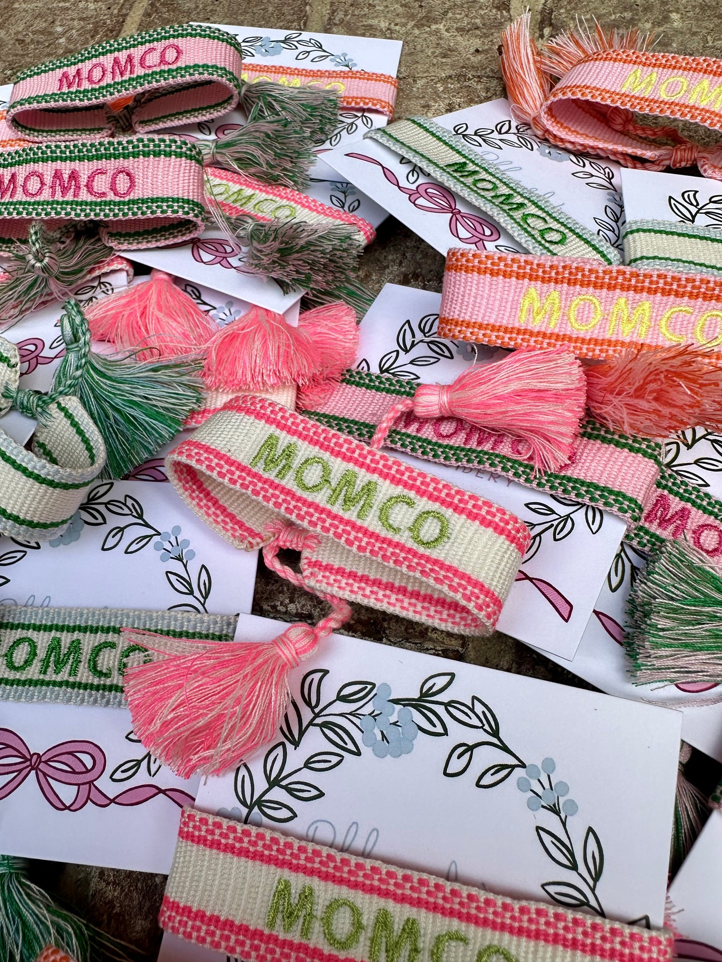 Custom Tassel Bracelets