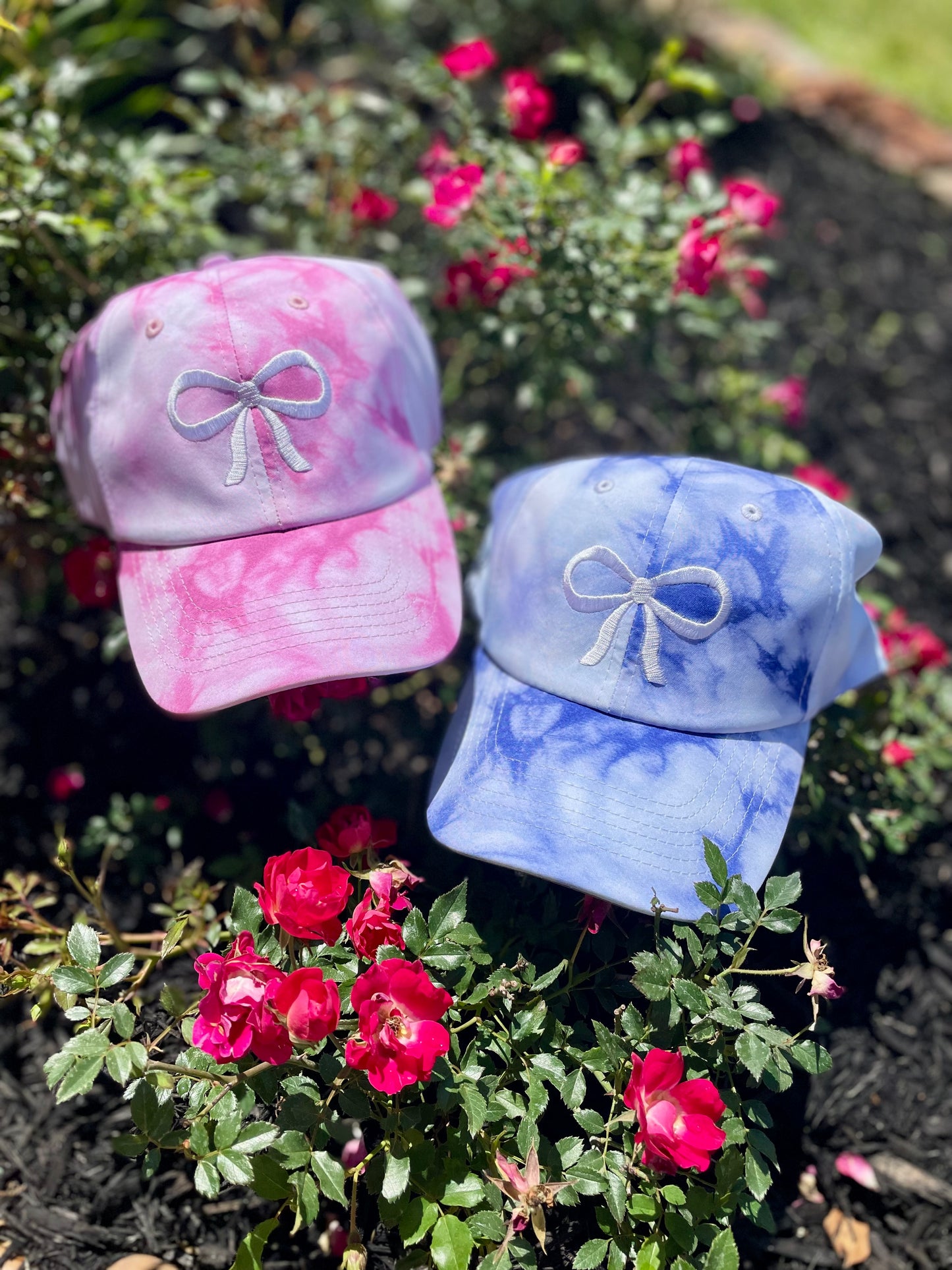 Adult Tie Dye Bow Hat