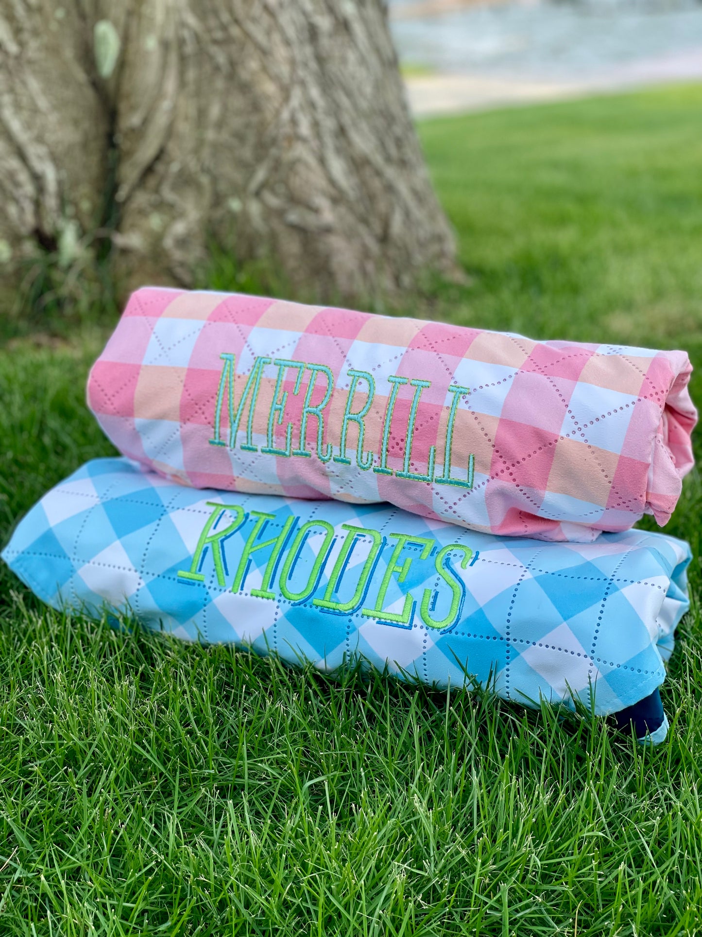 Dock and Bay Picnic Blanket