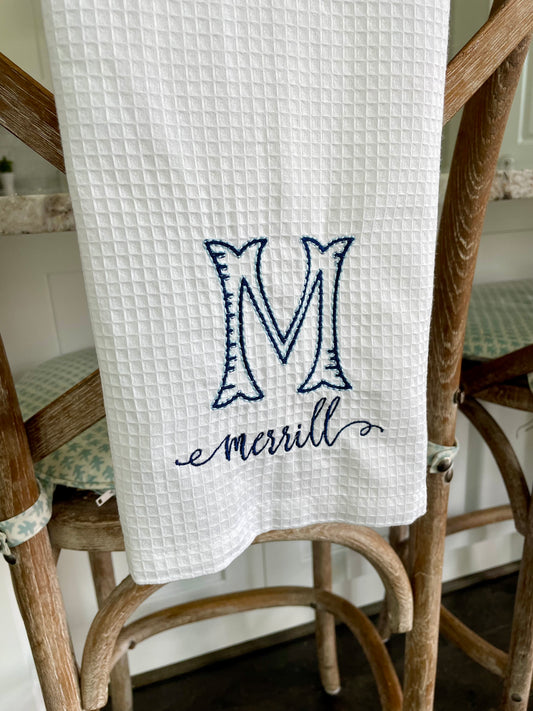 Waffle Weave Kitchen Towel