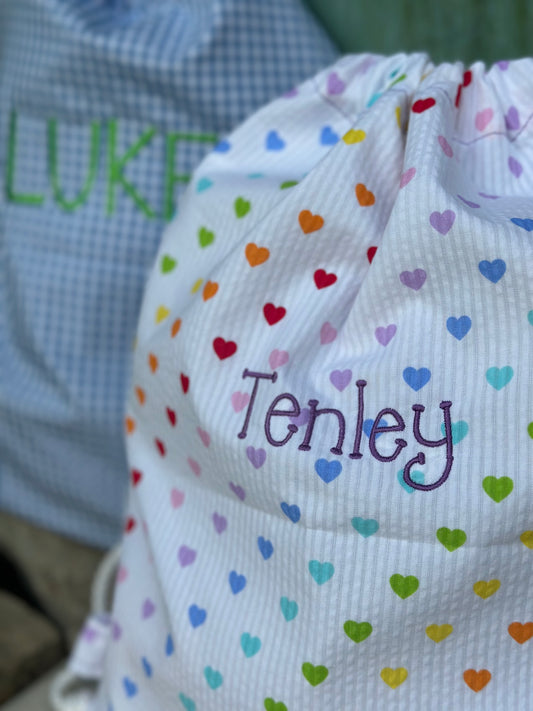 Sling Drawstring Backpack