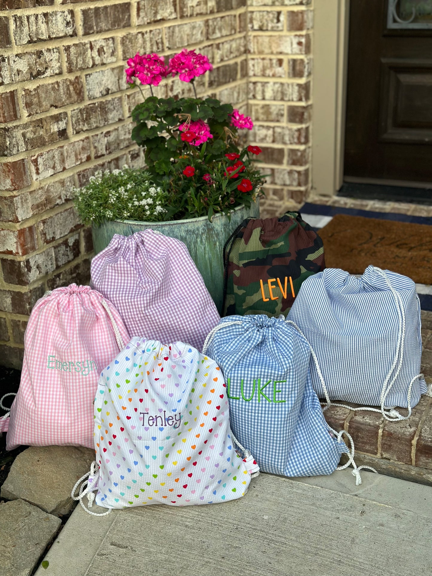 Sling Drawstring Backpack