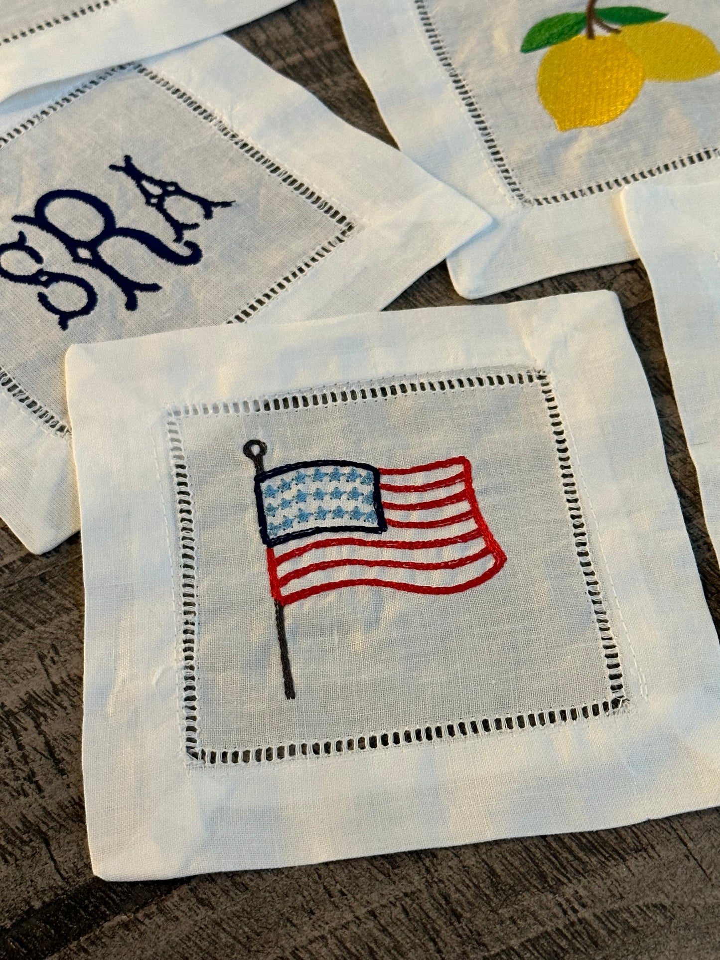 Linen Cocktail Napkins