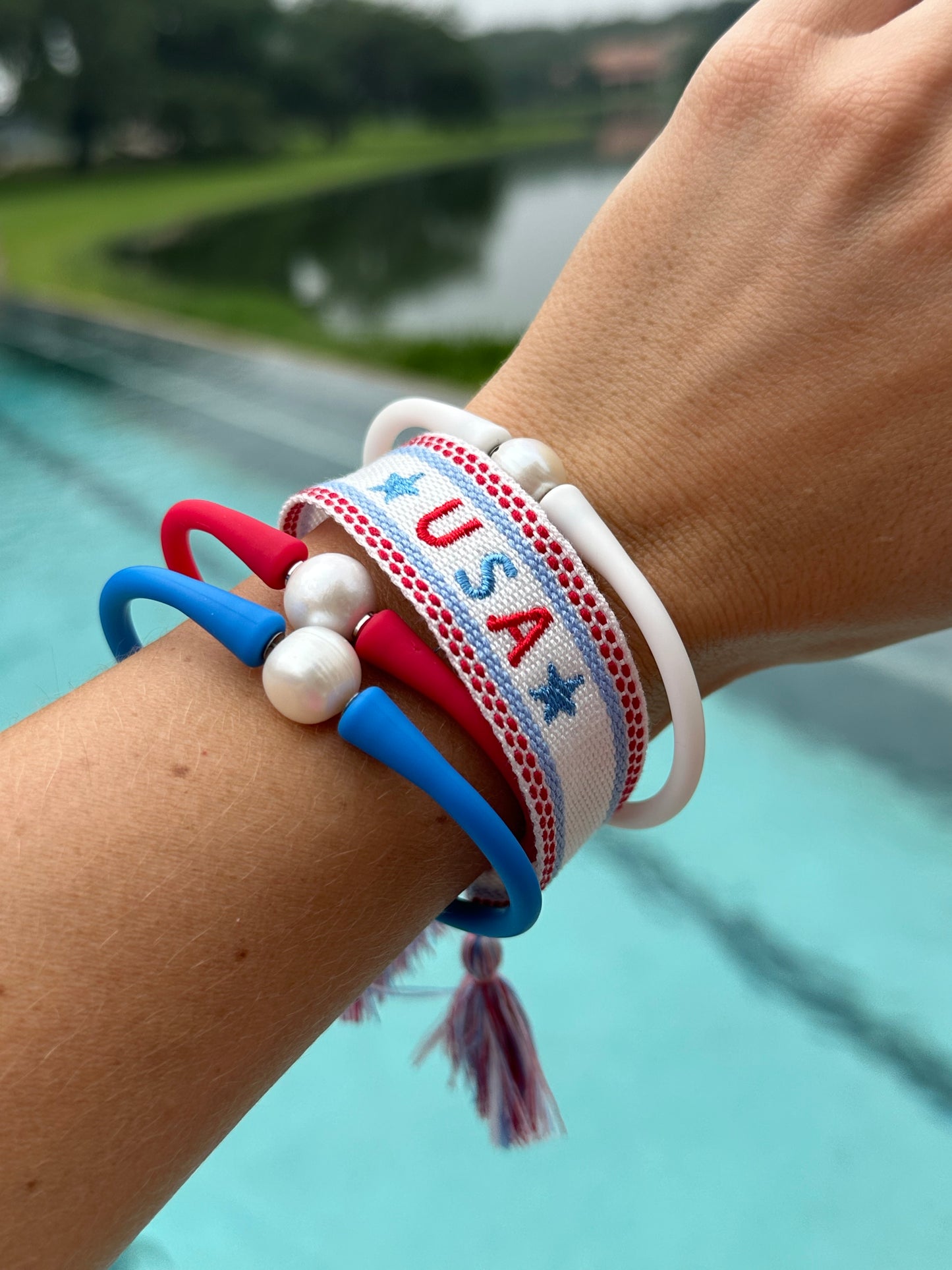 Custom Tassel Bracelets
