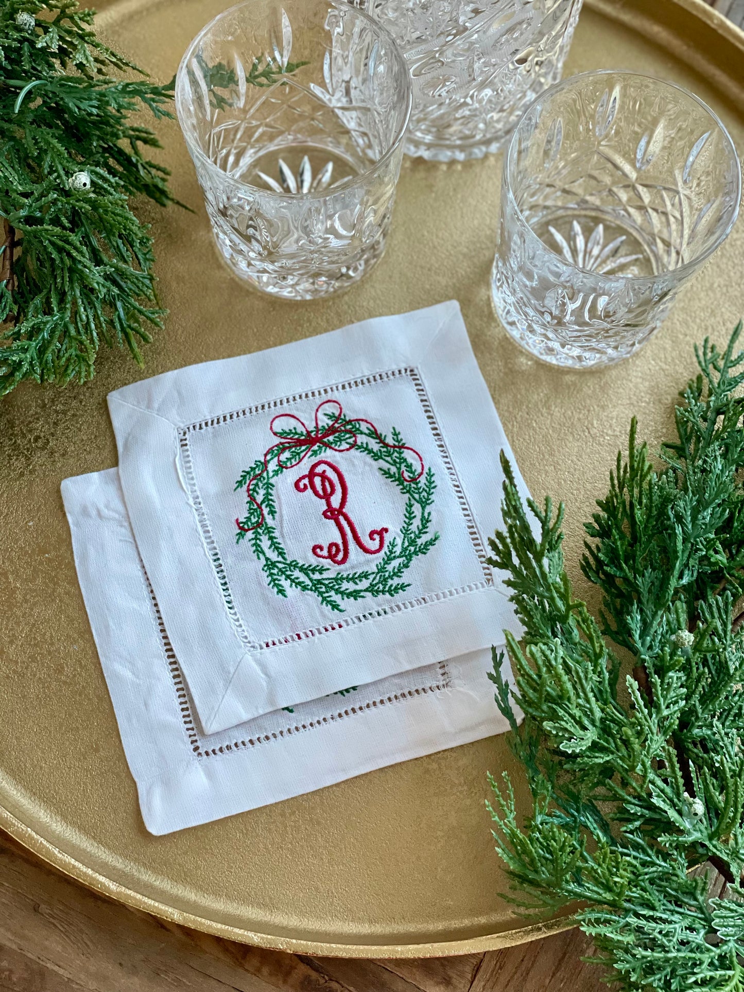 Christmas Cocktail Napkins