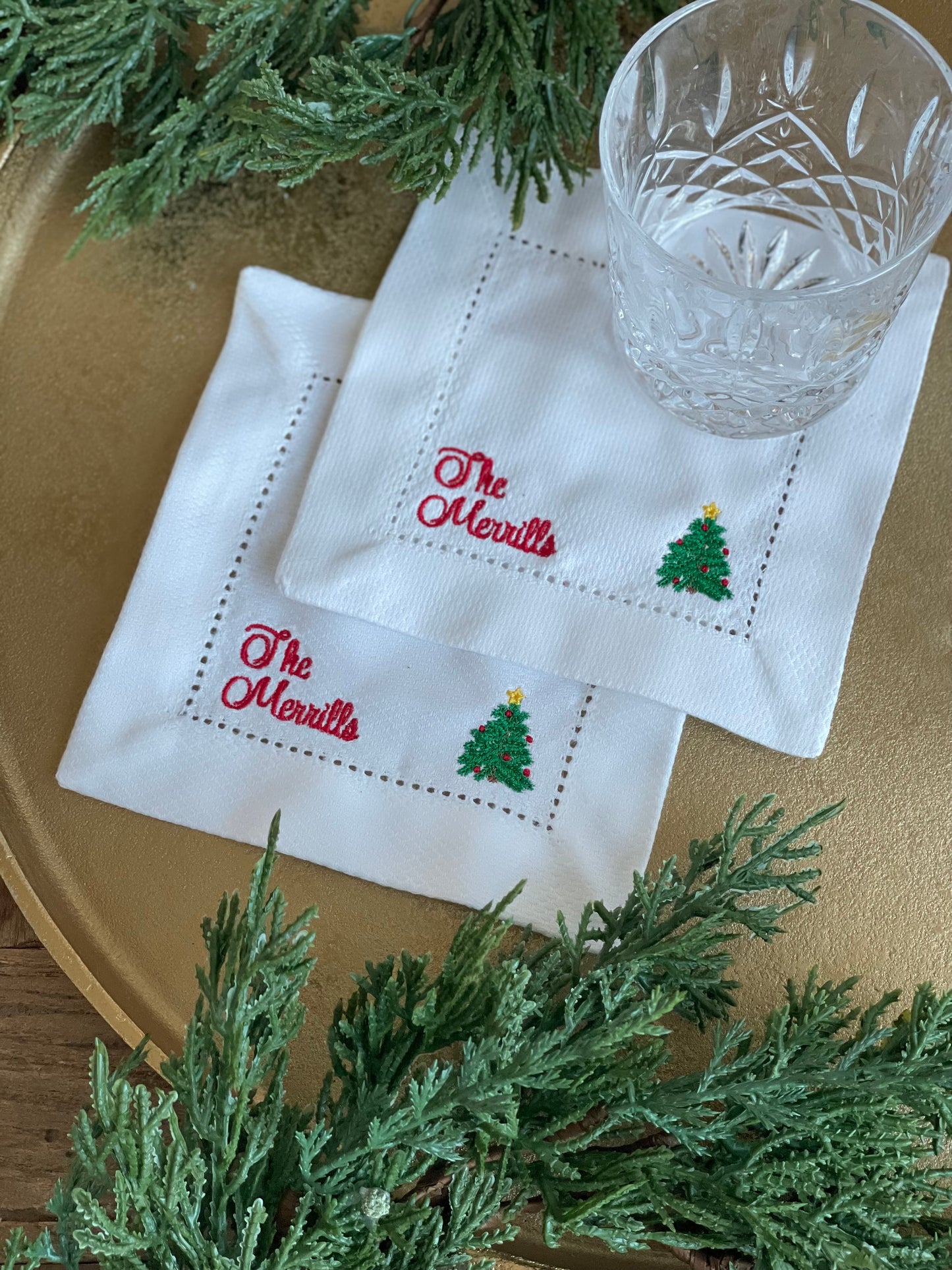 Christmas Cocktail Napkins