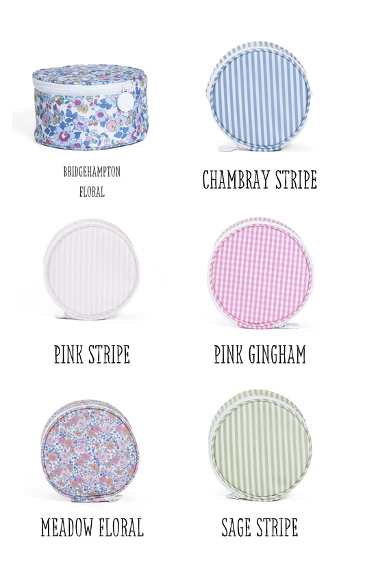 TRVL Round Jewelry Bag